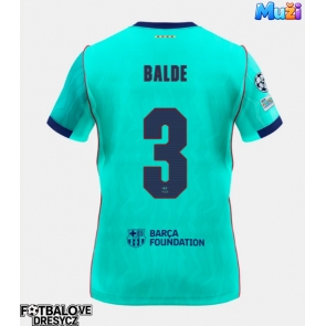 Barcelona Alejandro Balde #3 Alternativní Dres 2026-27 Krátký Rukáv